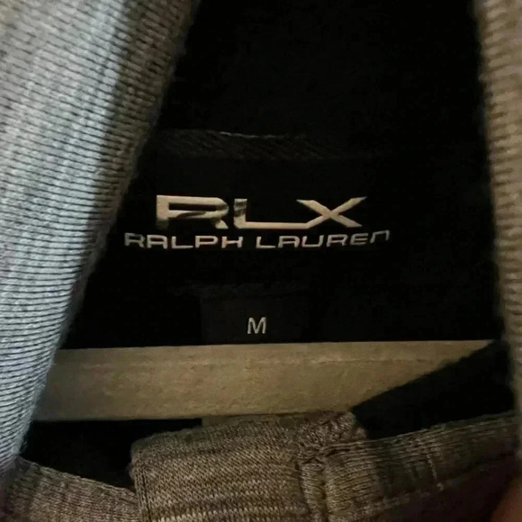 Polo Ralph Lauren RLX 1/4 Zip Oversized Pullover Fleece Funnel Neck Medium - Picture 5 of 10